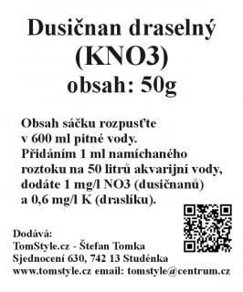 Tomstyle.cz KNO3 - dusičnan draselný (2x 50g)