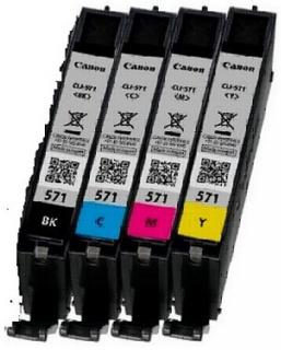 Canon CLI571 multipack set C+M+Y+BK originální cartridge 4x7ml,1795+345+306+347s