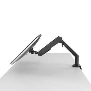 Polohovatelný držák pro monitor, 3-12KG, svorka a průchodka stolu, 17 -36 , 75x75/100x100,
