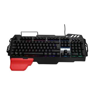Red Fighter K2, klávesnice CZ/SK, herní, podsvícená typ drátová (USB), černá, výměnná podr