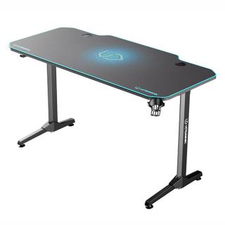 ULTRADESK Herní stůl FRAG - BLUE, 140x66 cm, 76 cm, s XXL podložkou pod myš, s ultradesk B