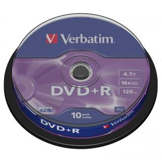 VERBATIM, DVD+R, 43498