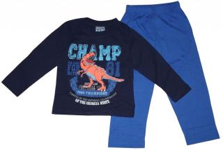 Chlapecké bavlněné pyžamo - Dinosaurus, vel. 98/104