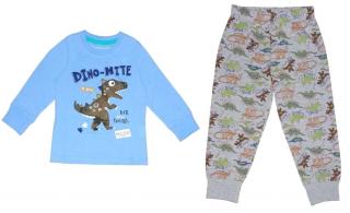 Chlapecké bavlněné pyžamo Wolf - Dinosaurus, vel. 86