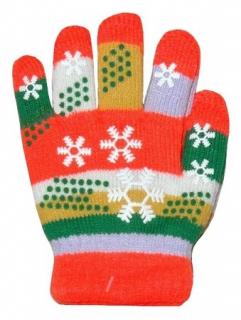 Chlapecké prstové rukavice teplé, (SG8174-5), vel. 3 - 6 let