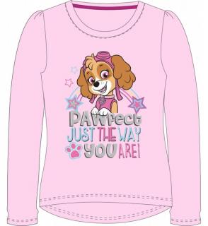Dívčí bavlněné tričko - Paw Patrol, vel. 122
