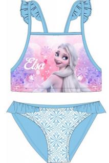 Dívčí dvoudílné plavky Frozen - Elsa, vel. 104/110