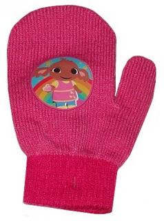 Dívčí palcové rukavice Zajíček Bing, vel. 2-4 roky