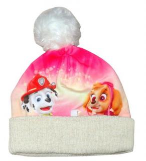 Dívčí zimní čepice Paw Patrol, vel. 52