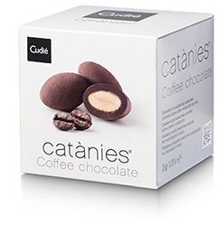Catánies - Karamelizované mandle v kávové pralince 35g