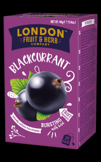 London Fruit & Herb Čaj - Černý rybíz 20 sáčků