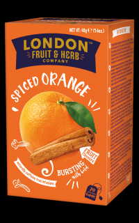 London Fruit & Herb Čaj - Pomeranč se skořicí 20 sáčků