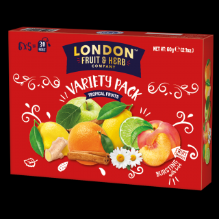 London Fruit & Herb Čaj - Tropické ovoce box 30 sáčků
