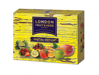 London Fruit & Herb - Speciální edice box žlutý 30 sáčků