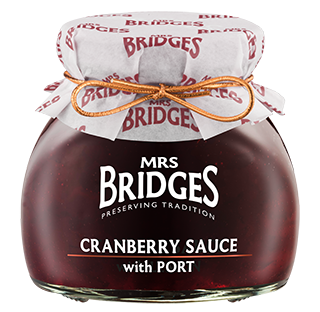 Mrs. Bridges - Brusinková zavařenina s Portským vínem 340g