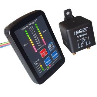 IBS - DBS - Inteligentní systém pro řízení nabíjení a sledování stavu akumulátorů 12V