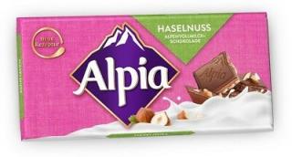 Alpia Mléčná čokoláda s lískovými oříšky 100g
