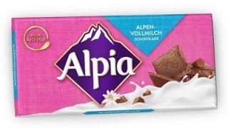 Alpia Mléčná čokoláda z alpského mléka 100g