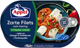 Appel Sleďové filety v bohaté paprikové omáčce 200g