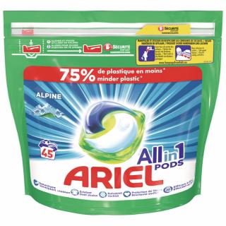 Ariel Pods Alpine XXL 3v1 kapsle na praní 45ks