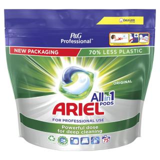 Ariel Professional Pods Universal 3v1 XXL kapsle na praní 75ks