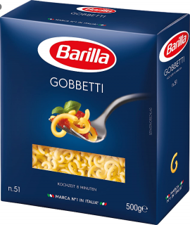 Barilla Gobbetti 500g - Originál z Německa