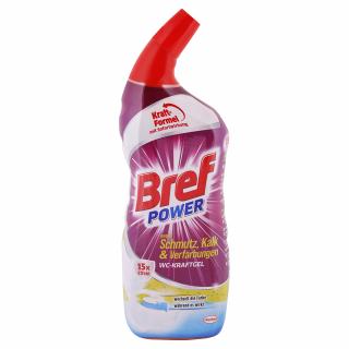 Bref Power Kraftgel 15x Effekt WC  Dezinfekční čistič 750ML