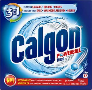 Calgon PowerBall Tabs 3v1 Odvápňovací tablety do pračky 17ks