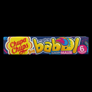 Chupa Chups Big Babol Ovocné žvýkačky  Zungen-Maler  6ks