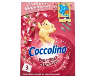 Coccolino Vonné sáčky do šatníku Fiori di Tiaré 3ks