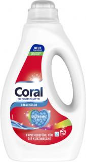 Coral Gel na praní Fresh Color 20 Pracích cyklů