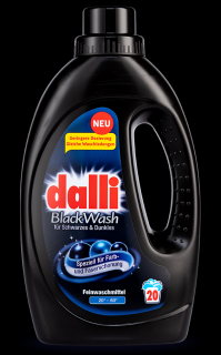 Dalli Black Wash Gel na praní 20 Pracích cyklů