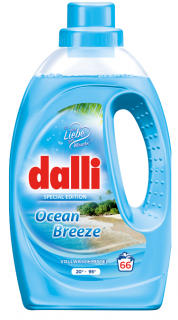 Dalli Ocean Breeze Gel na praní XXL 66 Pracích cyklů - Limitovaná edice