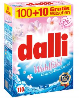 Dalli Wohlfühl XXXL Prášek na praní 110 Pracích cyklů