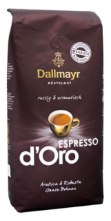 Dallmayr Espresso d'Oro Prémiová Zrnková káva 1 kg - Originál z Německa