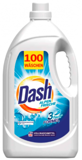 Dash Alpen Frische Gel na praní XXXL 100 Pracích cyklů
