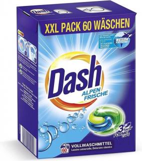 Dash Alpen Frische XXL Kapsle na praní 60 Pracích cyklů