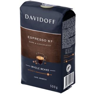 Davidoff Espresso 57 Dark & Chocolateley Zrnková káva 500g