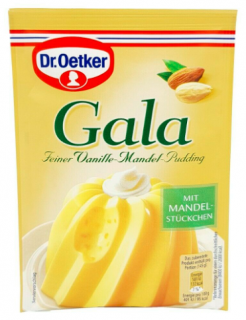 Dr. Oetker Gala puding Vanilka s kousky mandlí 2x40g - ORIGINÁL Z NĚMECKA