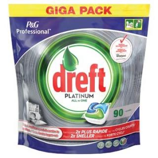 Dreft Platinum All in One gelové kapsle do myčky 86 ks