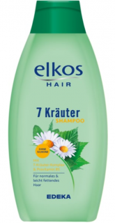 Elkos 7 bylin šampon pro normální a lehce mastící se vlasy 500ml