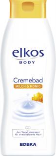 Elkos Creme Bad Mléko & Med Pěna do koupele 1l