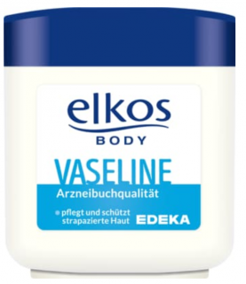 Elkos Lékařská zvlhčující vazelína bez parfémů 125ml