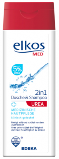Elkos Med sprchový gel pro extra citlivou pokožku s obsahem 5 % Urea 300ml
