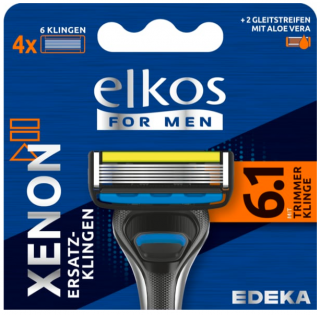 Elkos Men Xenon 6 Premium Náhradní hlavice 4ks