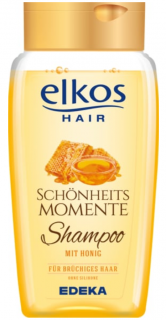 Elkos Schönheits Momente šampon pro poškozené a křehké vlasy s obsahem medu 250ml