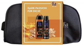 Fa Men Dárková sada pro muže Dark Passion Sprchový gel + Deodorant