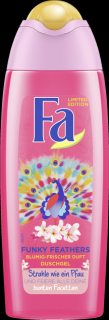 Fa Sprchový gel 250ml Funky Feathers - LIMITOVANÁ LETNÍ EDICE