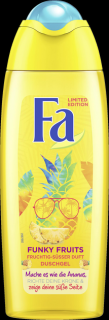 Fa Sprchový gel 250ml Funky Fruits Ananas - LIMITOVANÁ LETNÍ EDICE