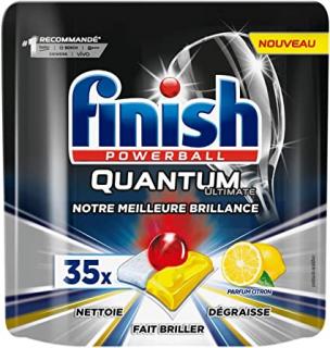 Finish Powerball Quantum Lemon Tablety do myčky All-in-One 35 ks
